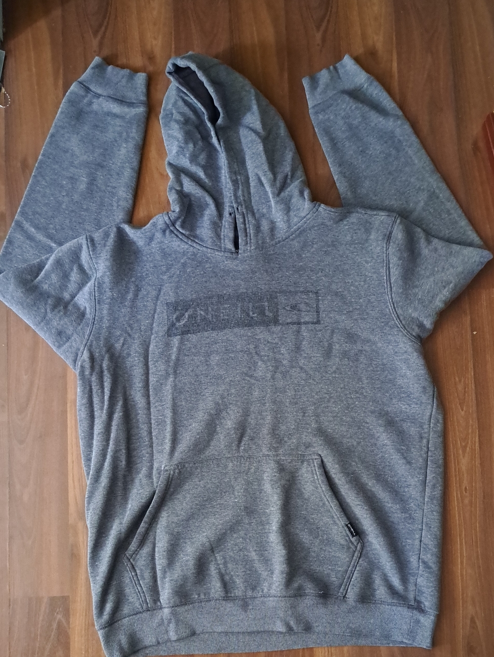 O'Neill Men's Zip-Front Hoodie Sweatshirt - Heather Grey
